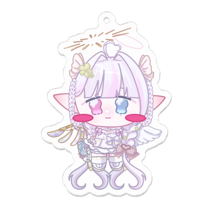 アクリルキーホルダー - 70 x 70 (mm)