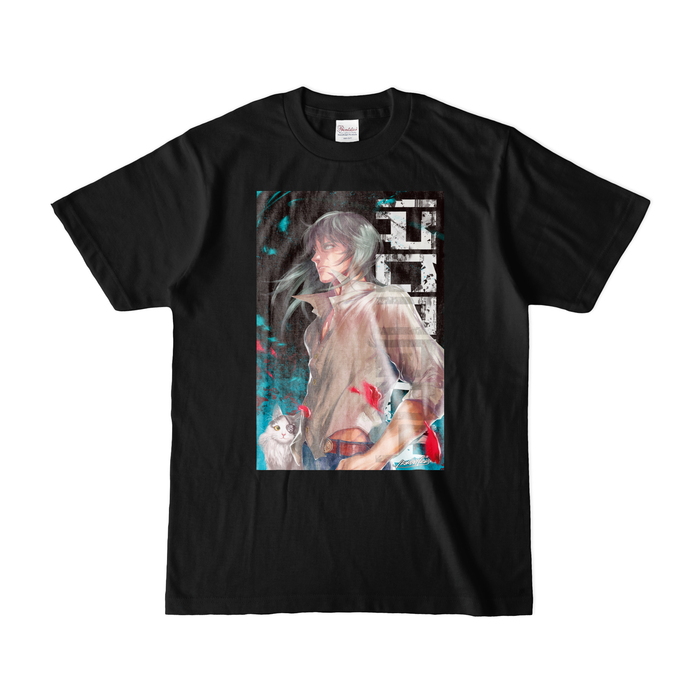 カラーTシャツ(濃色) - S - ブラック