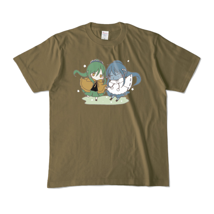 カラーTシャツ - M - オリーブ (濃色)
