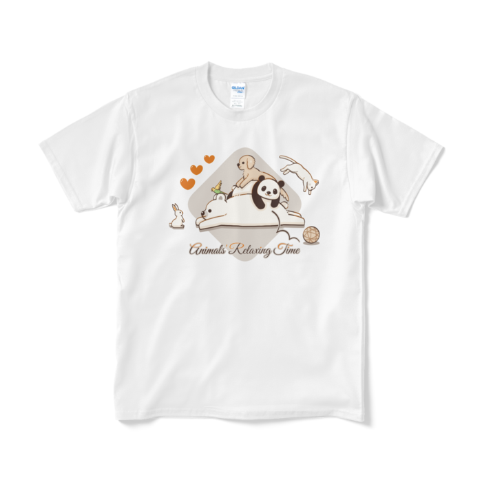 Tシャツ短納期　白色　M