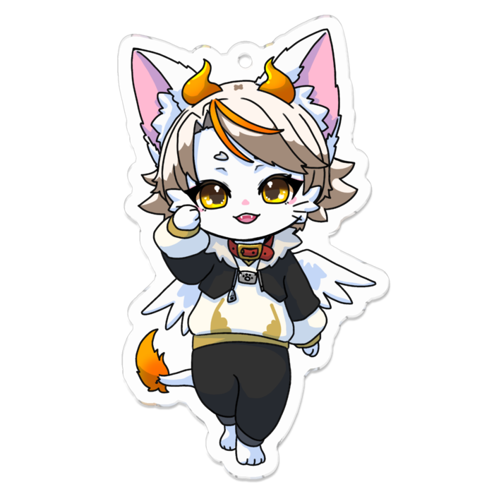 アクリルキーホルダー - 70 x 70 (mm)