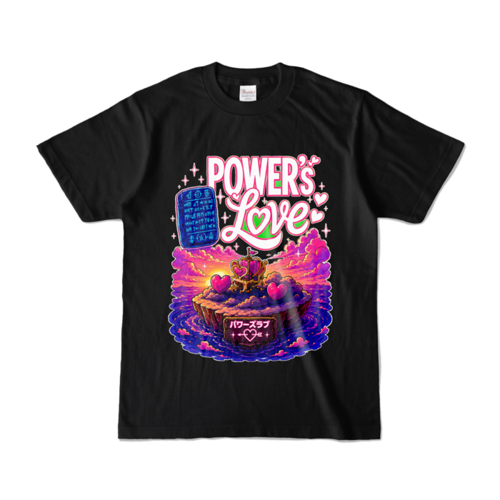 カラーTシャツ - S - ブラック (濃色)