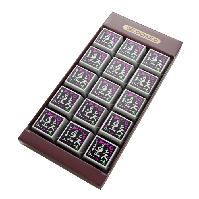 DECOチョコ - 全て同様のデザイン