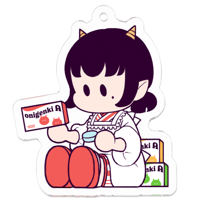 OSWR_アクリルキーホルダー（コーティング無し）_お薬