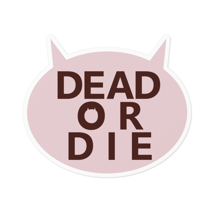 ステッカー - 100 x 100 (mm)白素材印刷