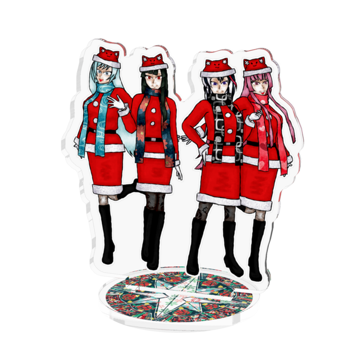 2021Xmasサンタ乙女のクリスマス作戦！ - 70x70mm