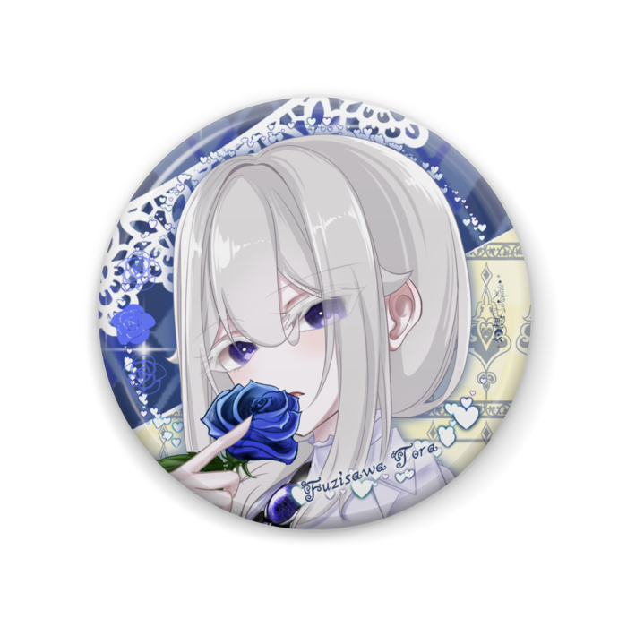 藤沢虎缶バッジ - 57mm