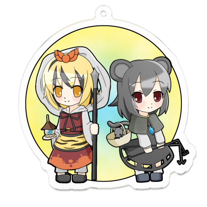 アクリルキーホルダー - 70 x 70 (mm)