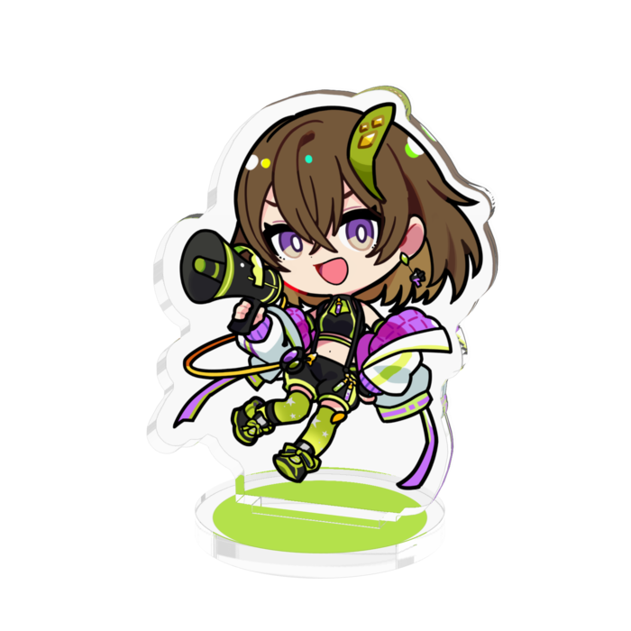 通常衣装アクリルフィギュア - 50x50mm