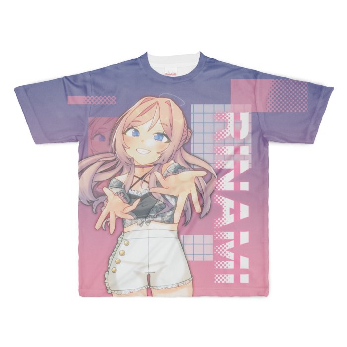 フルグラフィックTシャツ - XL - 両面印刷