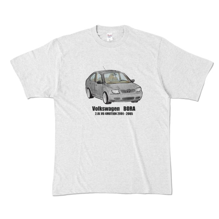 カラーTシャツ - XL - アッシュ （淡色）