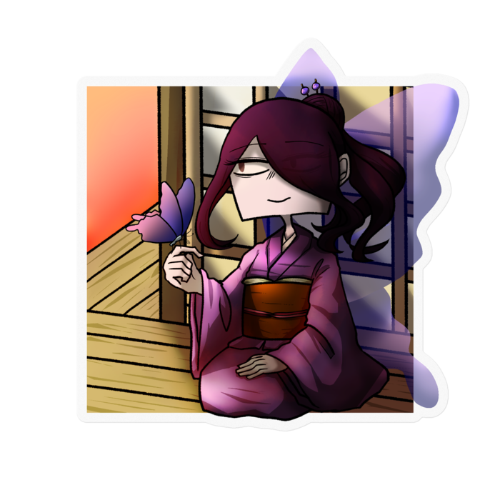 ステッカー - 100 x 100 (mm)