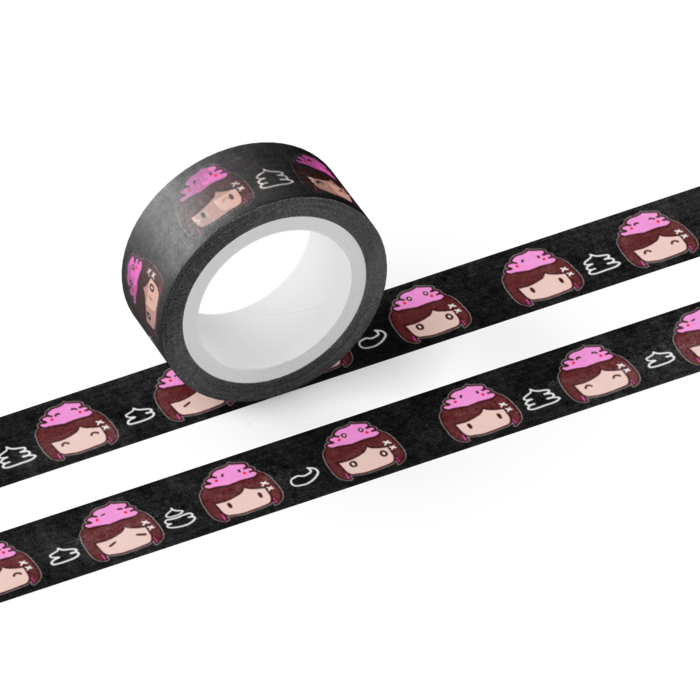 マスキングテープ - テープ幅 15mmブラック