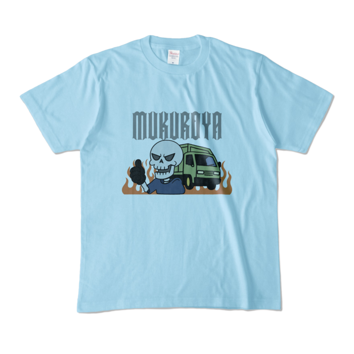 カラーTシャツ - M - ライトブルー (淡色)