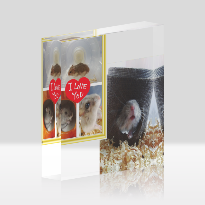 アクリルブロック - 100x100mm