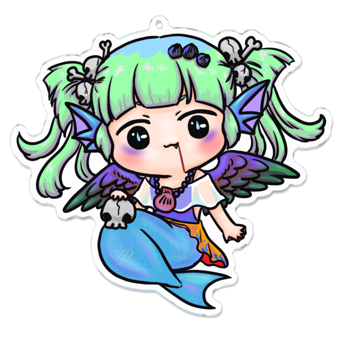 アクリルキーホルダー - 100 x 100 (mm)