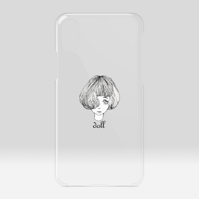 クリアiPhoneケース - iPhone X / XS