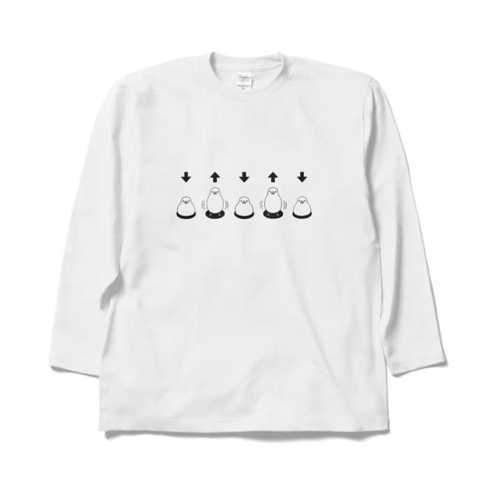 ロングスリーブTシャツ　白色　XL