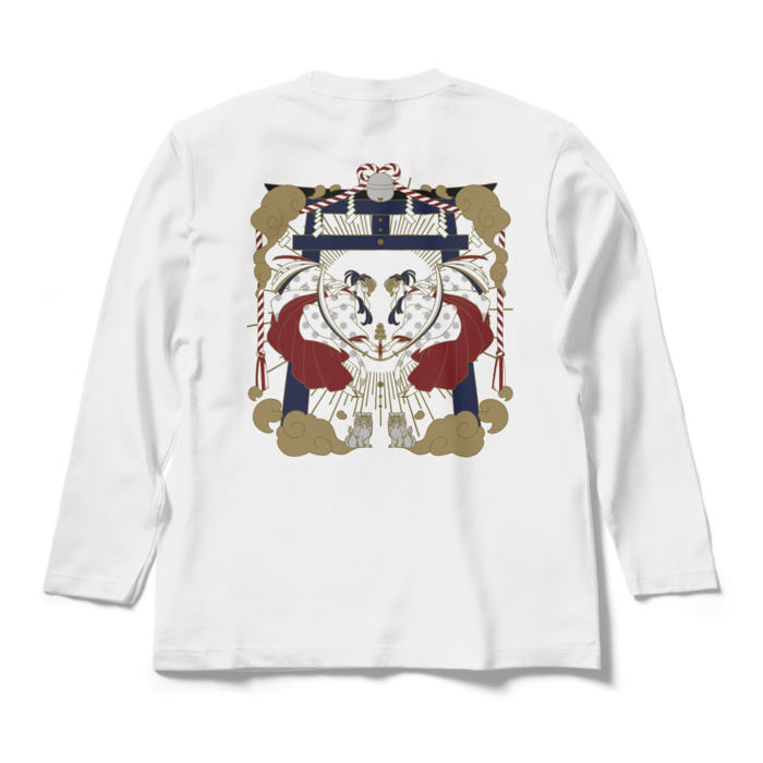 ロングスリーブTシャツ - M - ホワイト