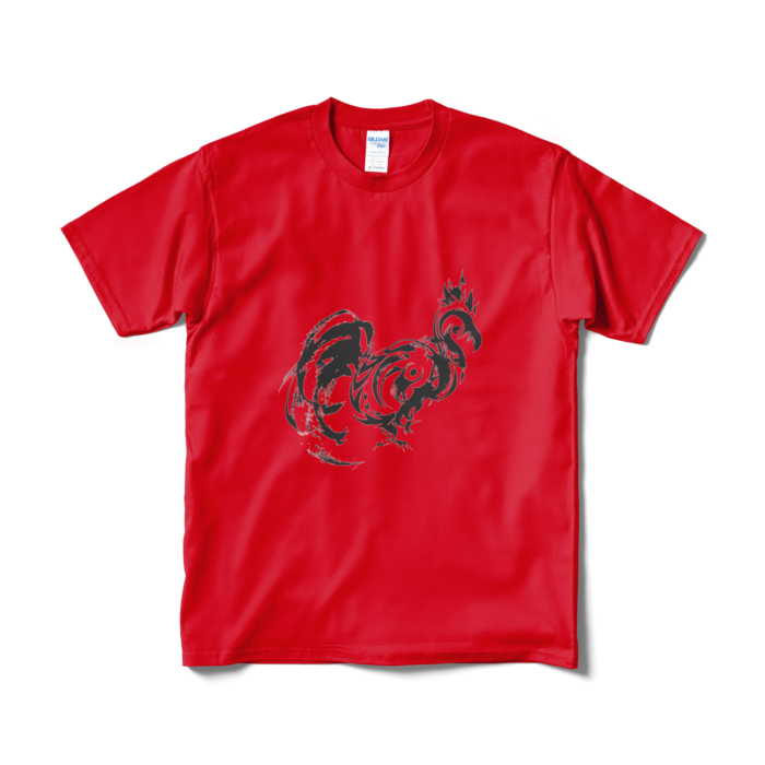 Tシャツ(短納期) - M - レッド