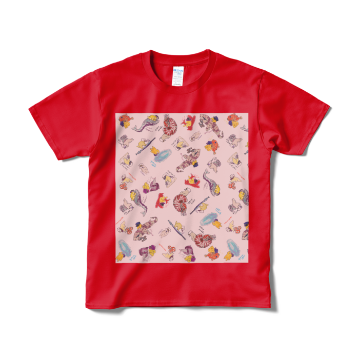 Tシャツ(短納期) - S - レッド
