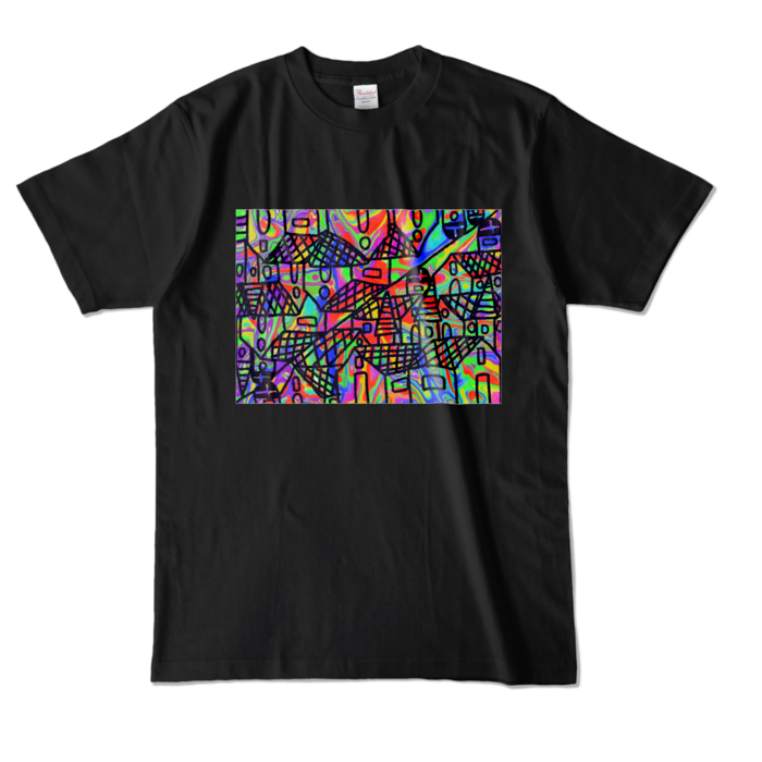 カラーTシャツ - L - ブラック (濃色)