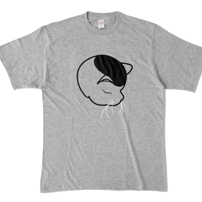 カラーTシャツ - XL - 杢グレー (濃色)