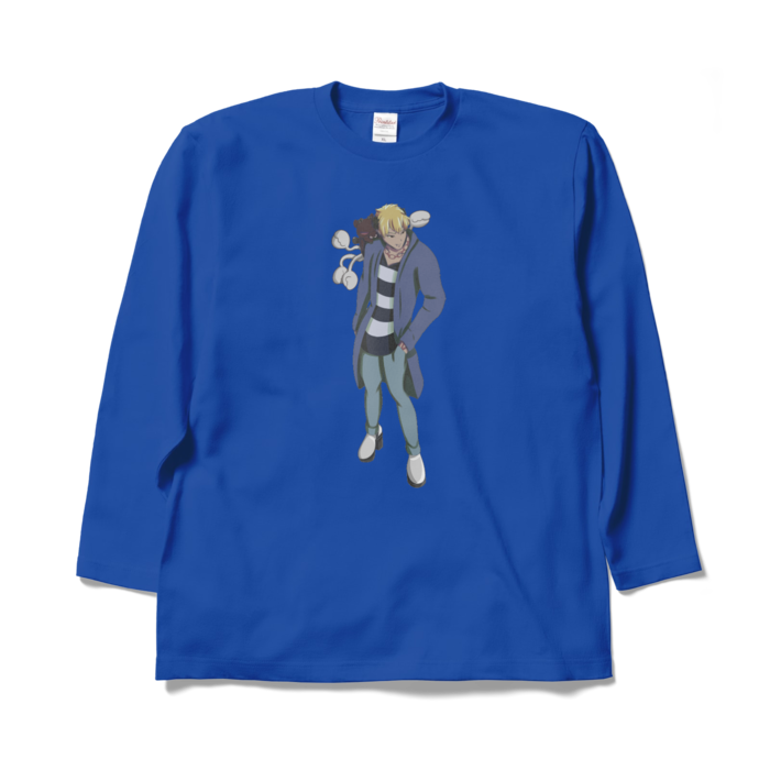 ロングスリーブTシャツ - XL - ロイヤルブルー