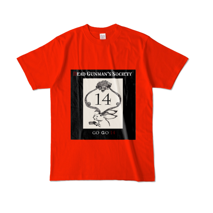 カラーTシャツ - L - レッド (濃色)