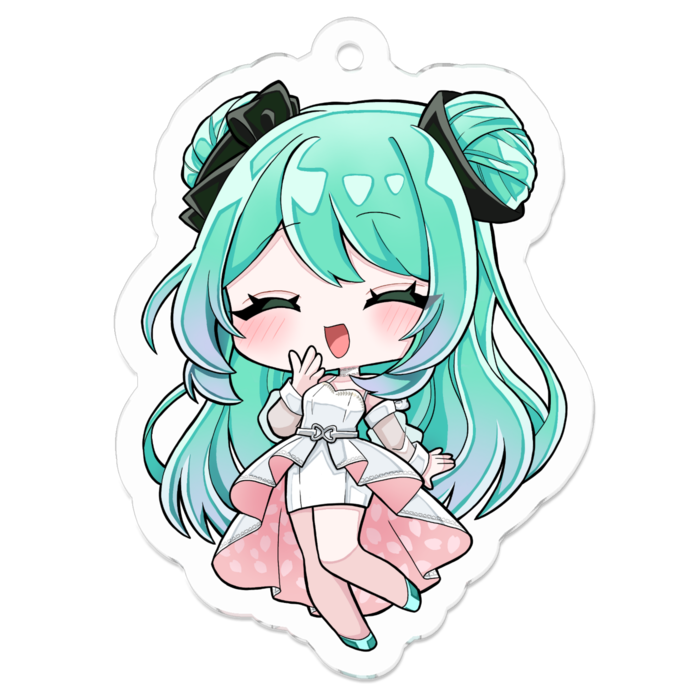 アクリルキーホルダー - にこにこ