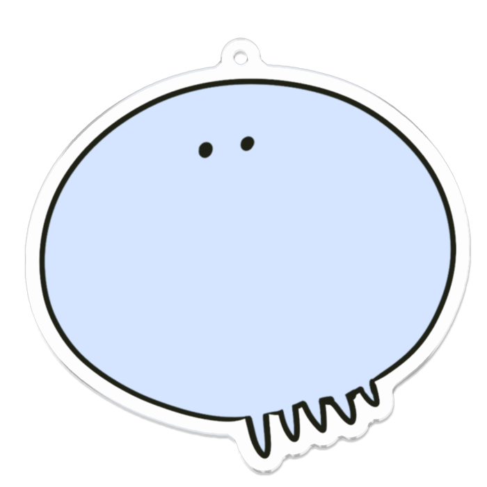 アクリルキーホルダー - 70 x 70 (mm)