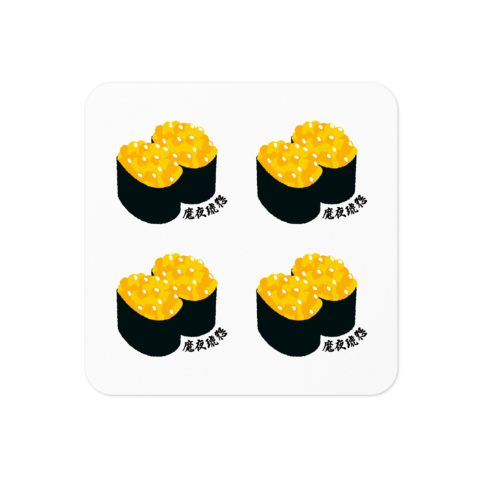4枚組 ステッカー - 35x 35 (mm)