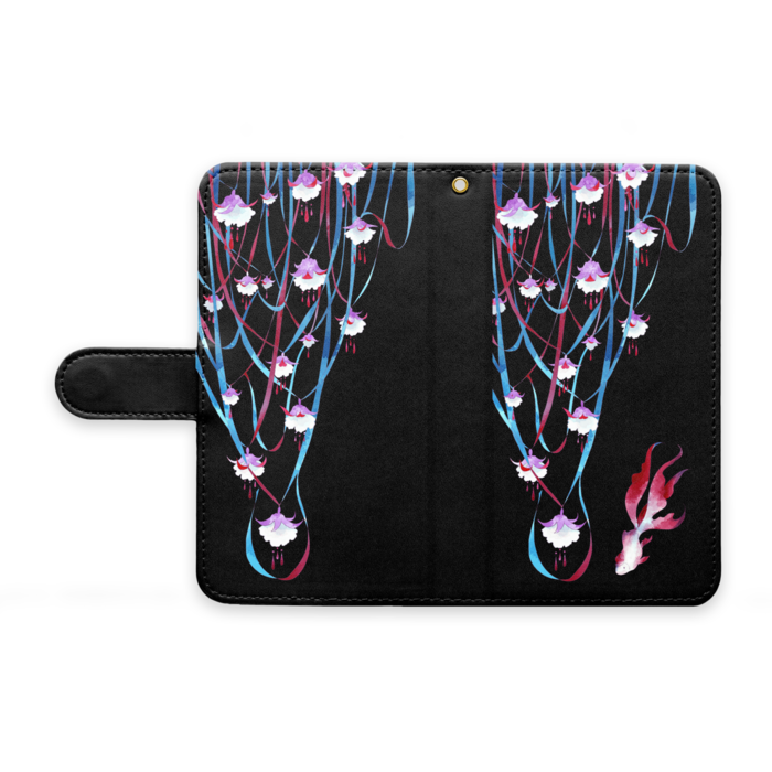 手帳型Androidケース - M - ストラップ穴 あり