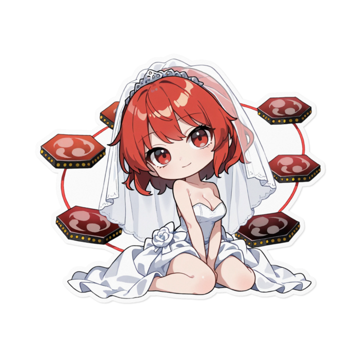 ステッカー - 160 x 160 (mm)(キャラのみ)