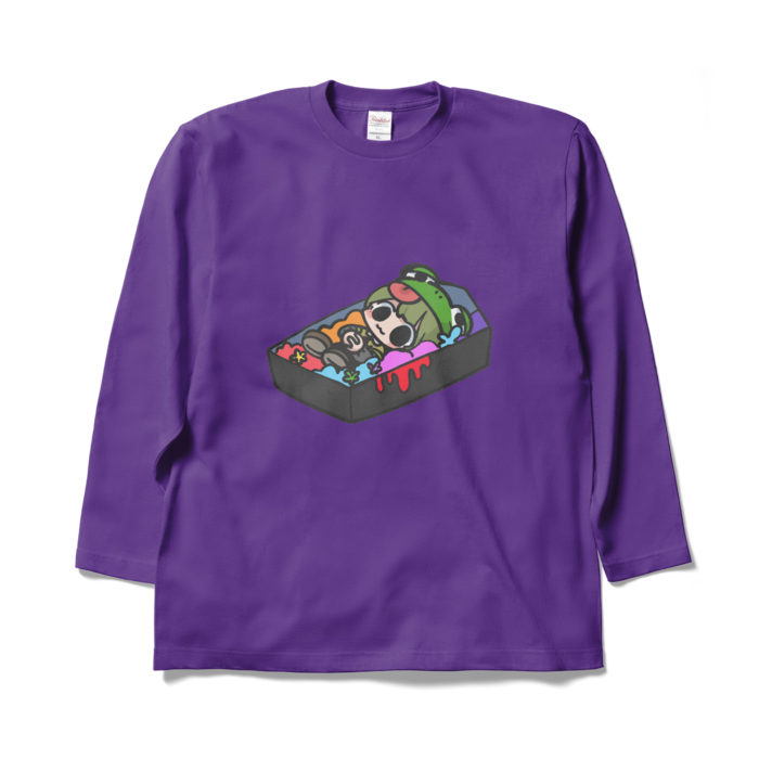 ロングスリーブTシャツ - XL - パープル