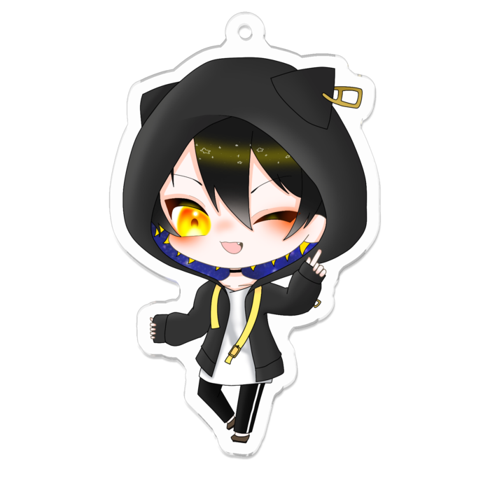 アクリルキーホルダー - 70 x 70 (mm)