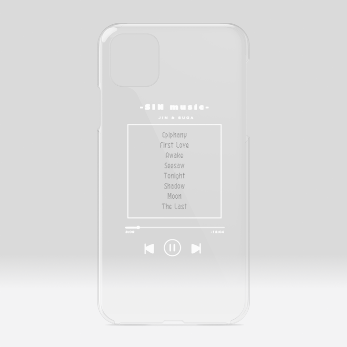 クリアiPhoneケース - iPhone11ProMax