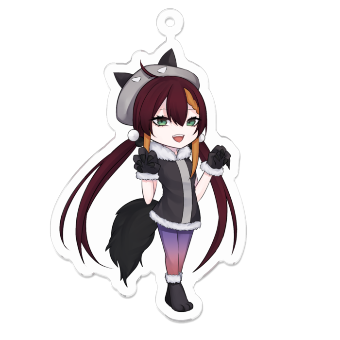 アクリルキーホルダー - 70 x 70 (mm)