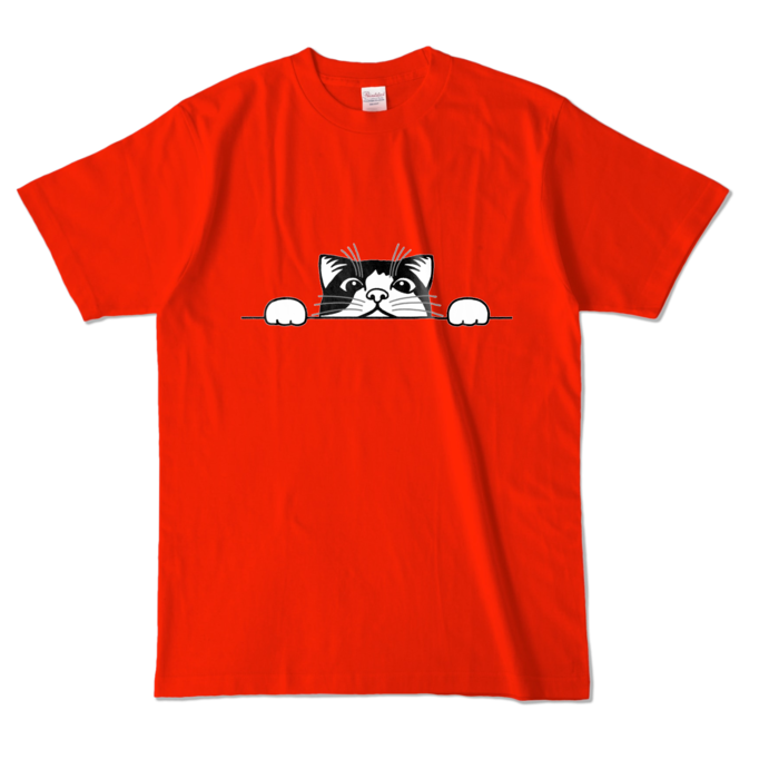 カラーTシャツ - L - レッド (濃色)