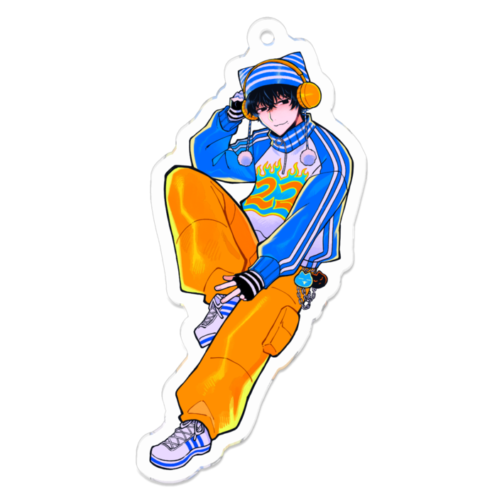 アクリルキーホルダー - 70 x 70 (mm)