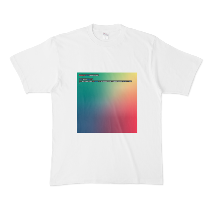 Tシャツ - XL - 正面