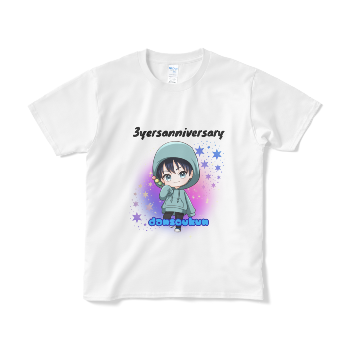 ３周年記念Tシャツ（短納期） - S - ホワイト