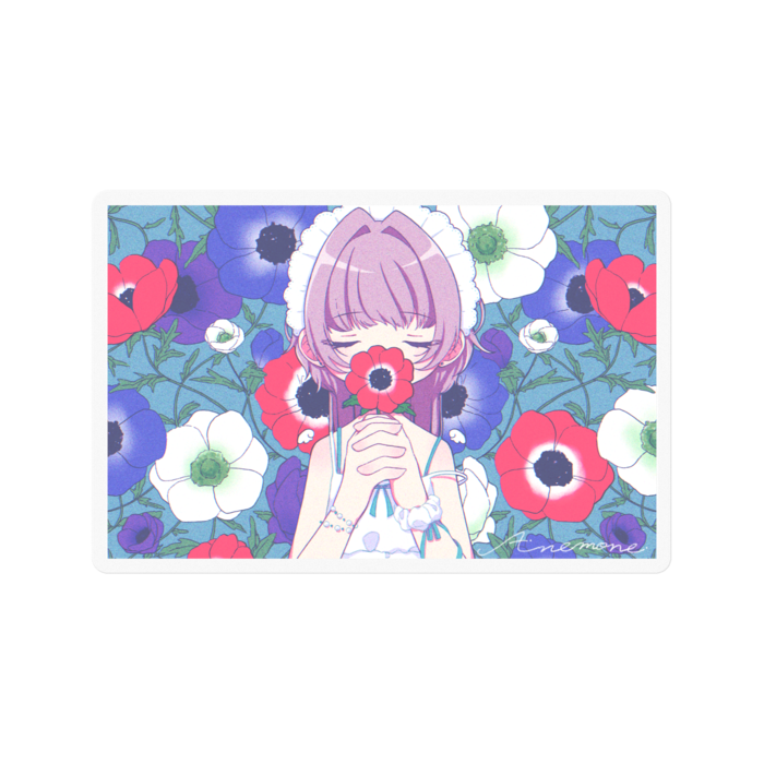 ステッカー - 100 x 100 (mm)(クリア)