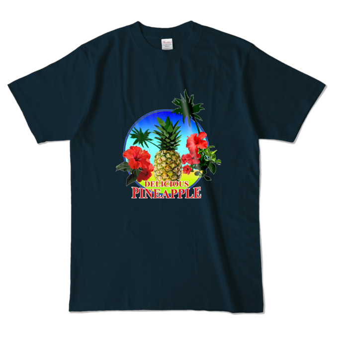 カラーTシャツ - L - ネイビー （濃色）