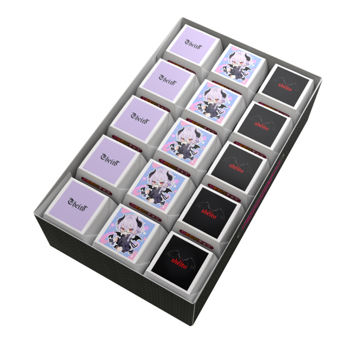 DECOチョコ - 列ごとにデザイン(2)