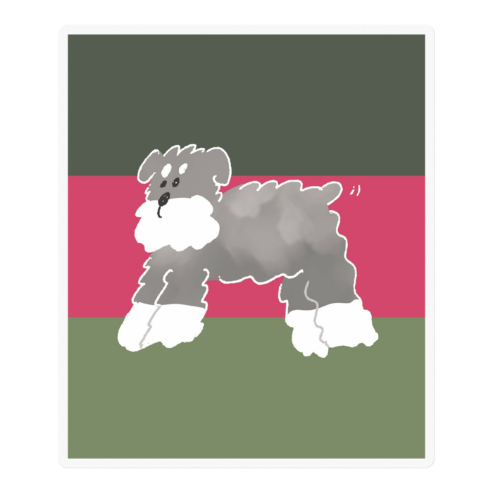 ステッカー - 100 x 100 (mm)