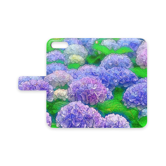 手帳型iPhoneケース - iPhone 7 Plus / 8 Plus - ストラップ穴 あり