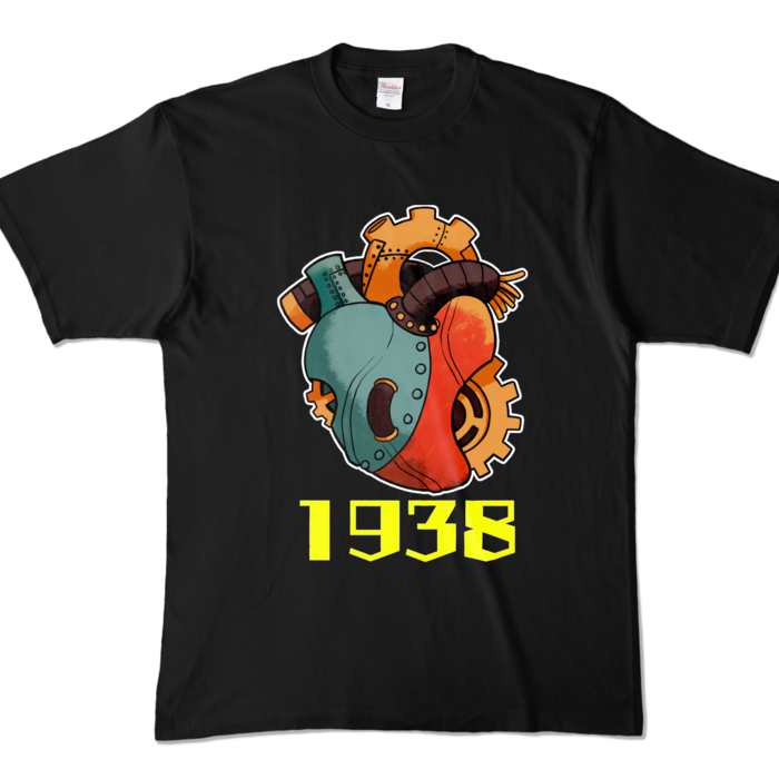 カラーTシャツ - XL - ブラック (濃色)