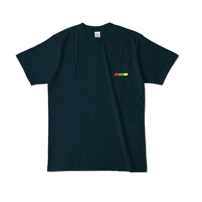 カラーTシャツ - L - ネイビー (濃色)
