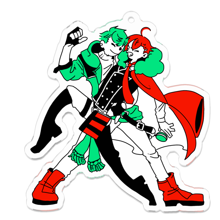 アクリルキーホルダー - 70 x 70 (mm)